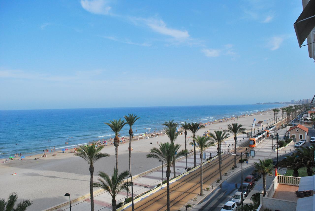 Ferienwohnung 1ª linea de Playa Mucha vista, Belvedere El Campello Exterior foto